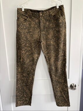 Chaps patterned jeans